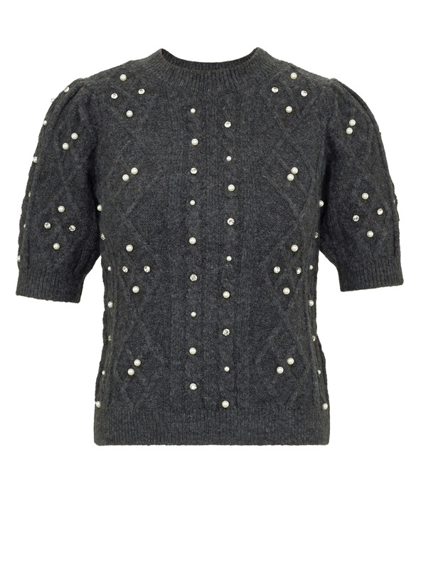 Orsay Tmavě šedý dámský svetr ORSAY