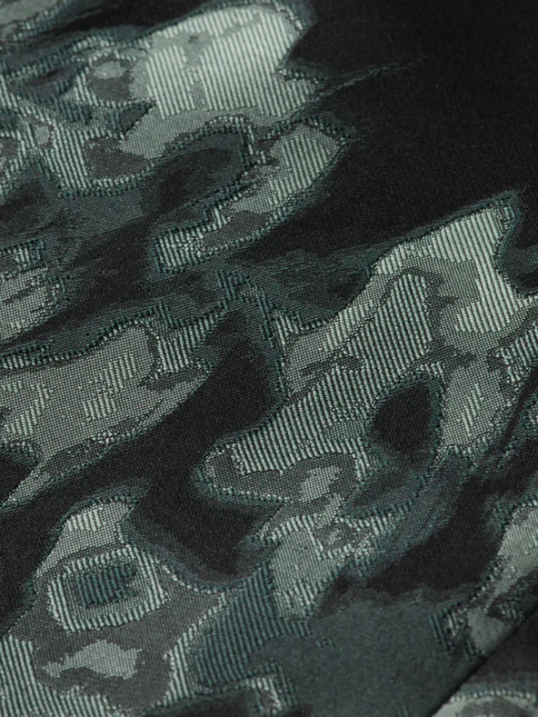 Scotch & Soda Zeleno-černý dámský vzorovaný blazer Scotch & Soda