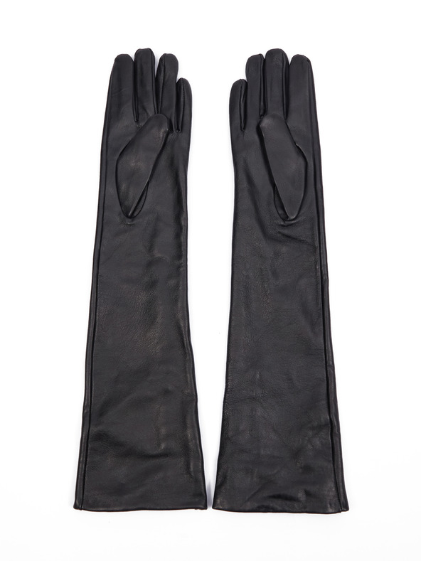 Orsay Černé dámské dlouhé rukavice ORSAY