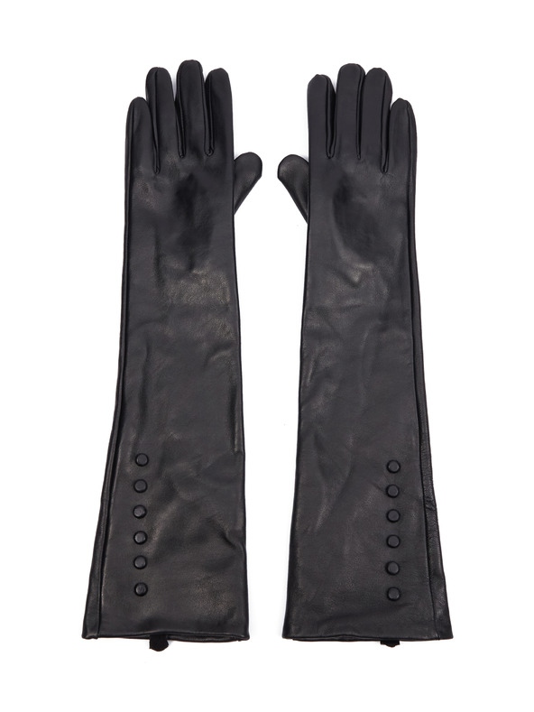 Orsay Černé dámské dlouhé rukavice ORSAY