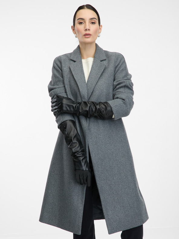 Orsay Černé dámské dlouhé rukavice ORSAY