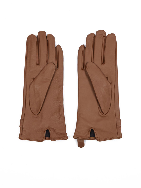 Orsay Hnědé dámské rukavice ORSAY