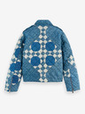 Scotch & Soda Modrá dámská vzorovaná bunda Scotch & Soda