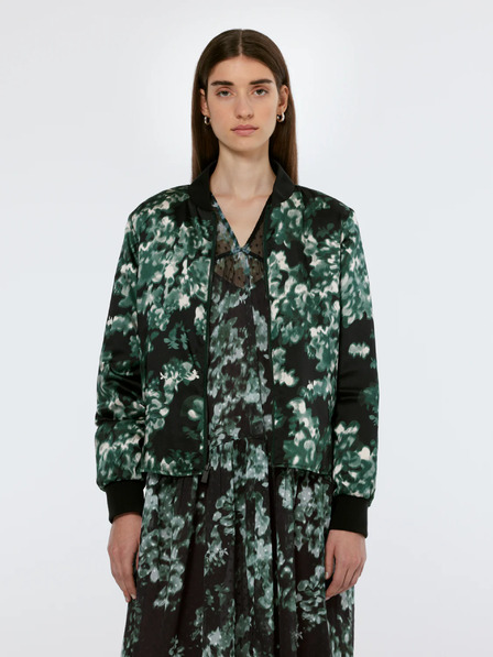Scotch & Soda Zelený dámský oboustranný bomber Scotch & Soda