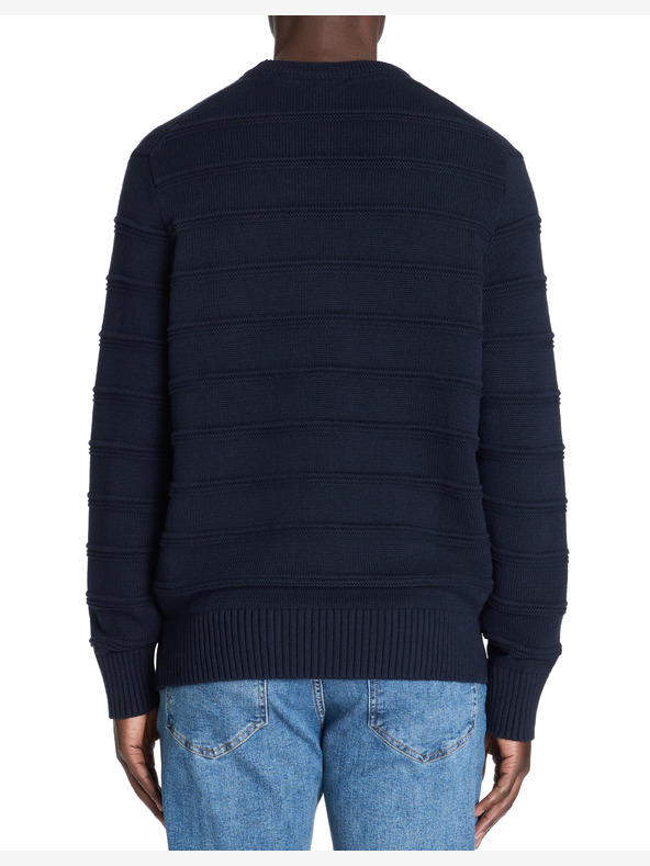 Celio Tmavě modrý pánský svetr Celio Leaaron