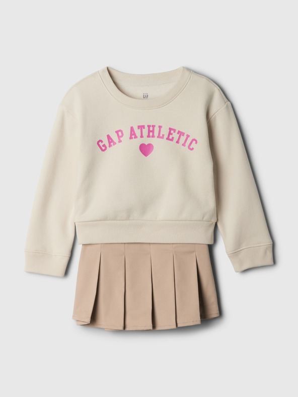 GAP Baby set mikiny a kraťasové sukně Gap Athletic GAP
