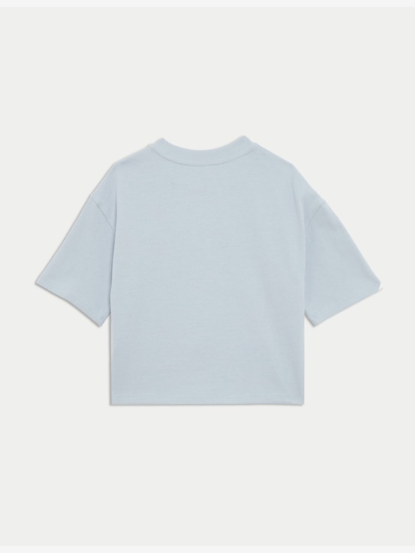 Marks & Spencer Tričko z čisté bavlny Lady and the Tramp™ (1–8 let) Marks & Spencer modrá