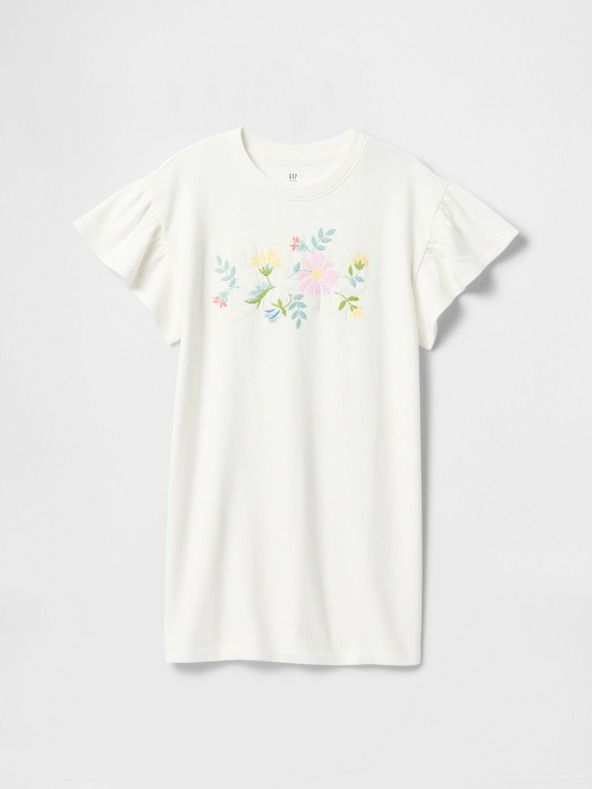 GAP Dětské oversize mikinové šaty GAP