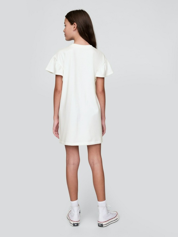 GAP Dětské oversize mikinové šaty GAP