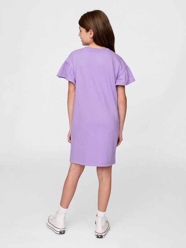 GAP Dětské oversize mikinové šaty GAP