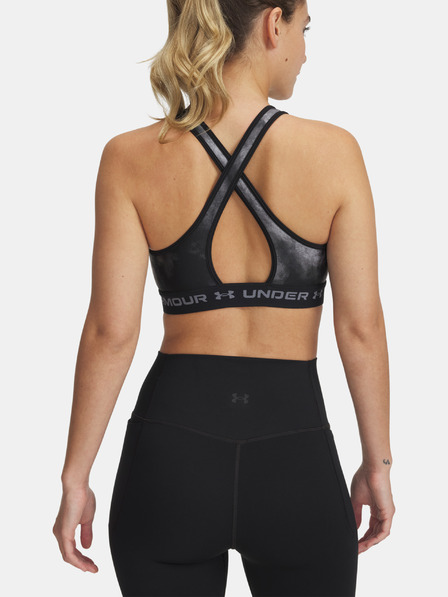 Under Armour Dámská podprsenka Under Armour Crossback Mid Print