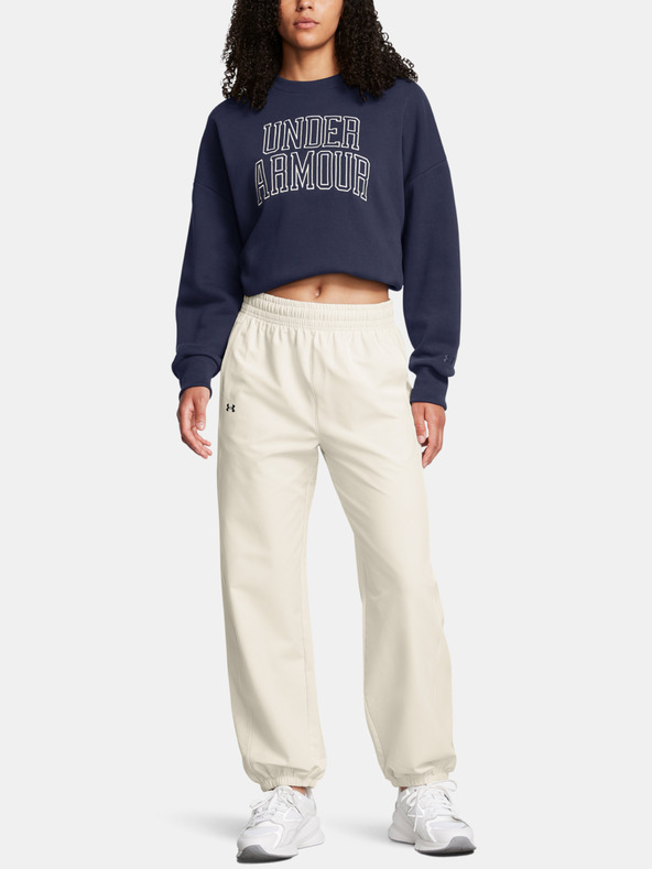 Under Armour Dámské sportovní kalhoty Under Armour Armoursport Swoven Pant-WHT