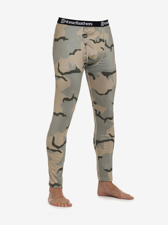Horsefeathers Termo kalhoty Riley - desert camo velikost L HORSEFEATHERS