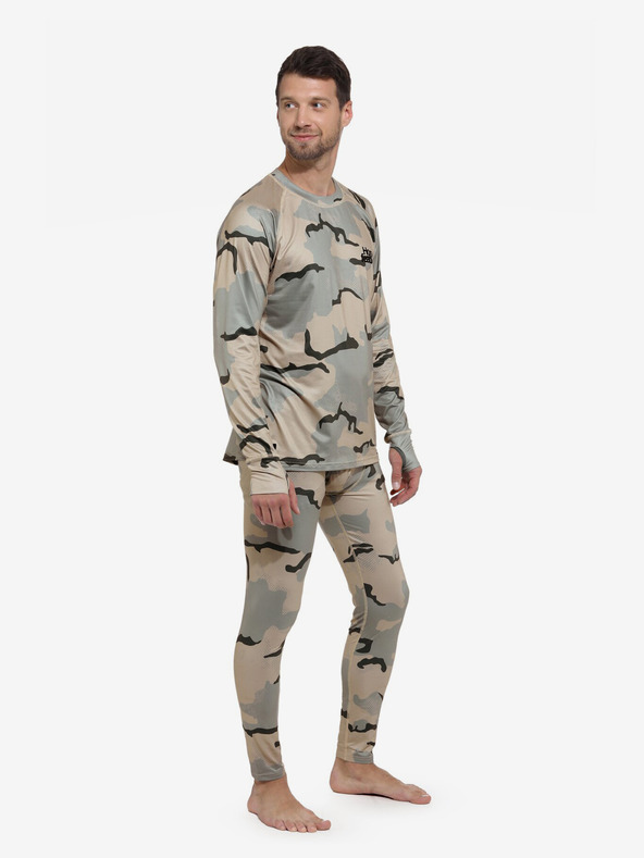 Horsefeathers Termo kalhoty Riley - desert camo velikost L HORSEFEATHERS