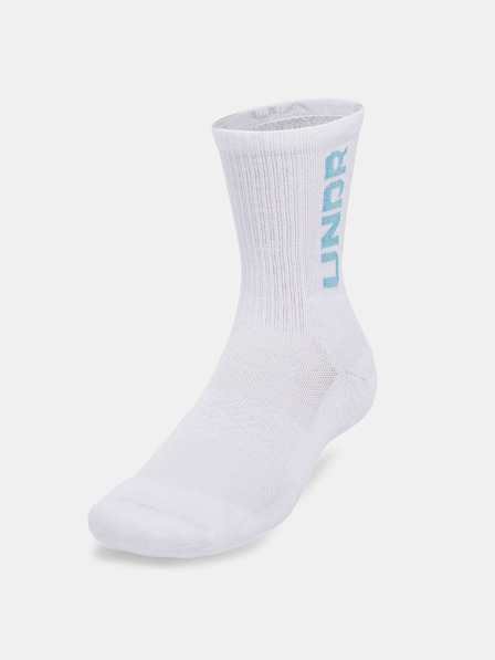 Under Armour Unisexové ponožky Under Armour UA 3-Maker Mid-Crew (3 páry)