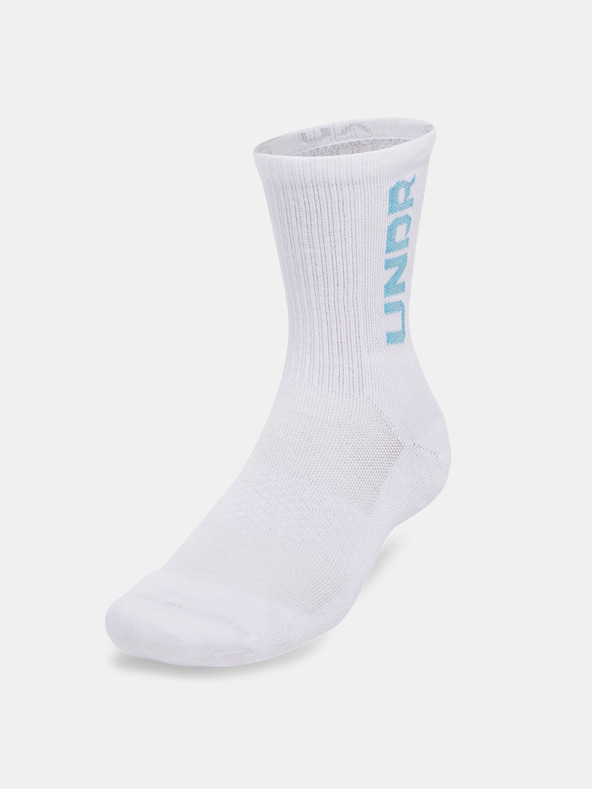 Under Armour Unisexové ponožky Under Armour UA 3-Maker Mid-Crew (3 páry)