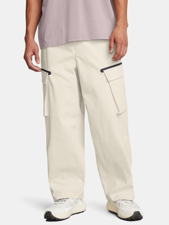 Under Armour Pánské sportovní kalhoty Under Armour UA Unstoppable Utility Cargo-WHT