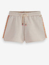 Scotch & Soda Béžové dámské teplákové kraťasy Scotch & Soda