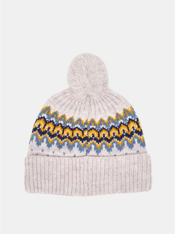 BARTS Krémová holčičí čepice Barts