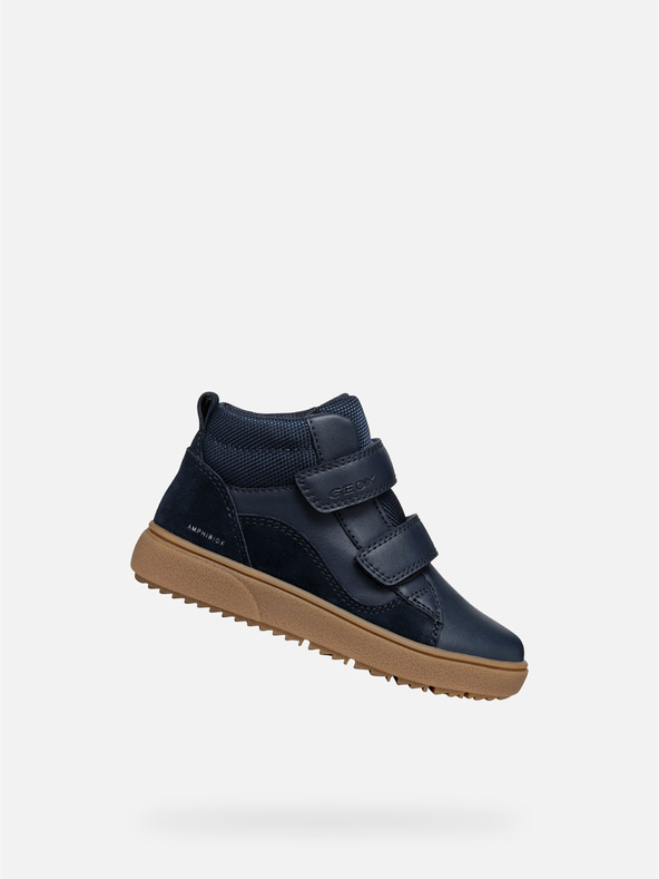 Geox Modré chlapecké tenisky Geox Theleven  B Abx