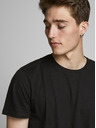Jack & Jones Černé pánské basic tričko Jack & Jones