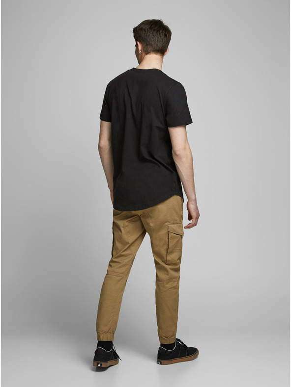 Jack & Jones Černé pánské basic tričko Jack & Jones