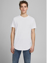Jack & Jones Bílé pánské basic tričko Jack & Jones