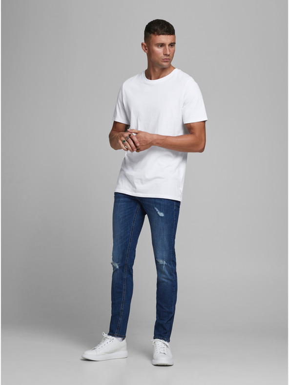 Jack & Jones Bílé basic tričko Jack & Jones