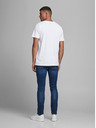 Jack & Jones Bílé basic tričko Jack & Jones