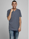 Jack & Jones Modré pánské tričko Jack & Jones