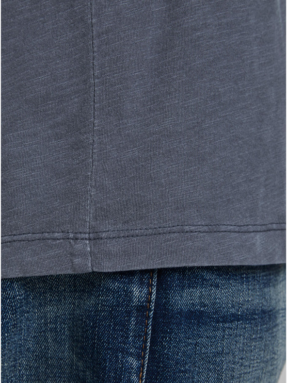 Jack & Jones Modré pánské tričko Jack & Jones