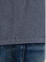 Jack & Jones Modré pánské tričko Jack & Jones