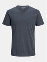 Jack & Jones Modré pánské tričko Jack & Jones