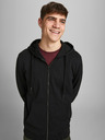 Jack & Jones Černá basic mikina s kapucí Jack & Jones