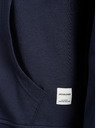 Jack & Jones Tmavě modrá basic mikina s kapucí Jack & Jones