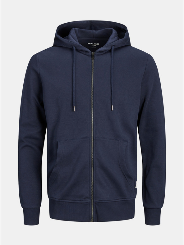 Jack & Jones Tmavě modrá basic mikina s kapucí Jack & Jones