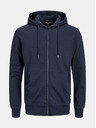Jack & Jones Tmavě modrá basic mikina s kapucí Jack & Jones