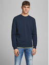 Jack & Jones Tmavě modrá basic mikina Jack & Jones