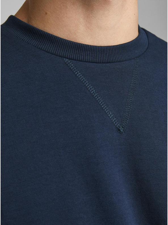 Jack & Jones Tmavě modrá basic mikina Jack & Jones
