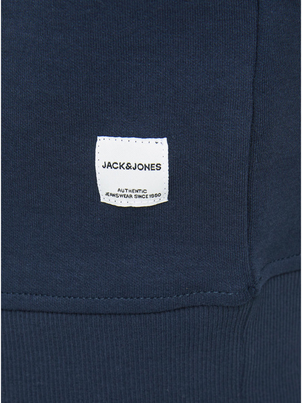 Jack & Jones Tmavě modrá basic mikina Jack & Jones