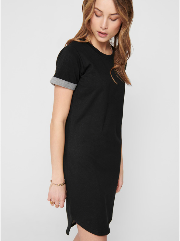 Jacqueline de Yong Černé basic šaty JDY Ivy