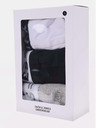 Jack & Jones Sada tří pánských boxerek v bílé, černé a šedé barvě Jack & Jones Sense