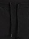 Jack & Jones Černé tepláky Jack & Jones Gordon