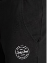 Jack & Jones Černé tepláky Jack & Jones Gordon