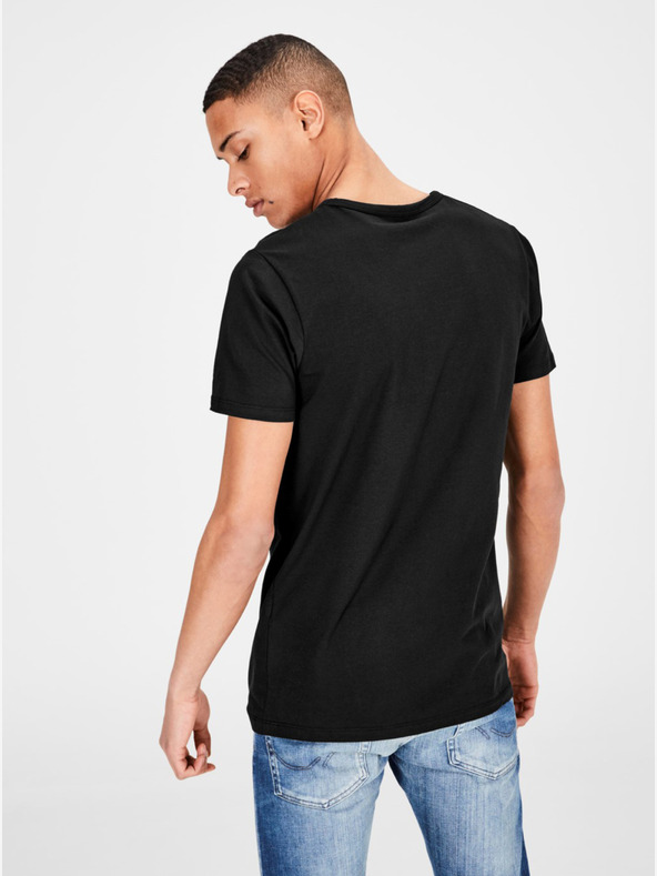 Jack & Jones Černé basic tričko Jack & Jones Basic