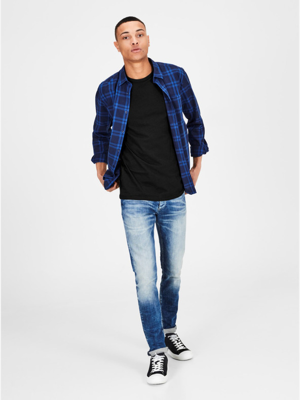 Jack & Jones Černé basic tričko Jack & Jones Basic