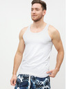 Jack & Jones Bílé pánské basic tílko Jack & Jones
