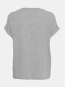 ONLY Světle šedé oversized tričko ONLY Moster