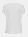ONLY Bílé basic tričko ONLY Moster