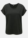ONLY Černé volné basic tričko ONLY Moster